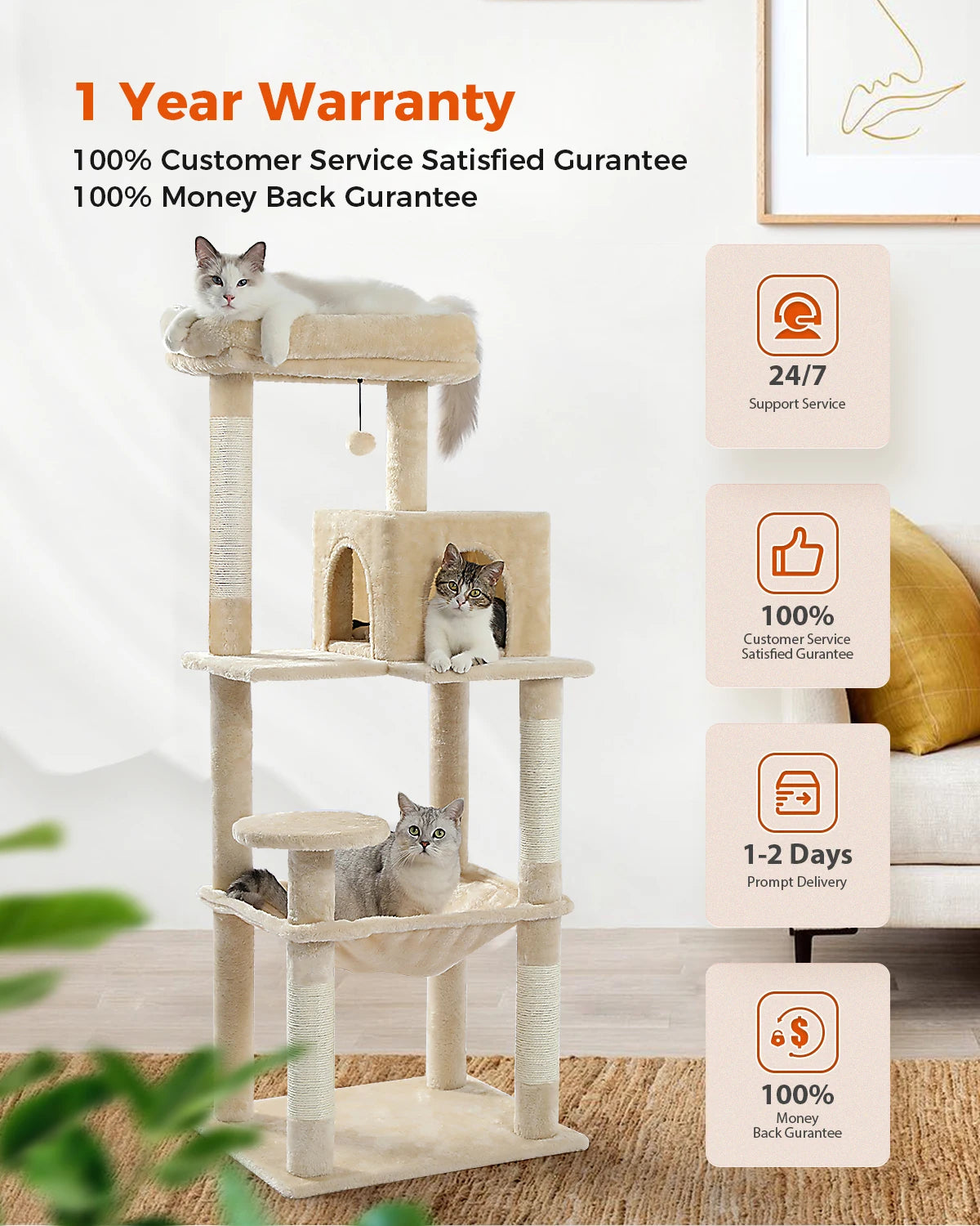 Cat Tree Tower